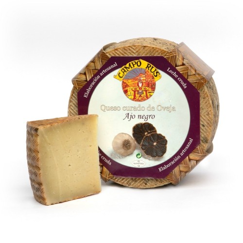Campo rus con ajo negro artesano 2