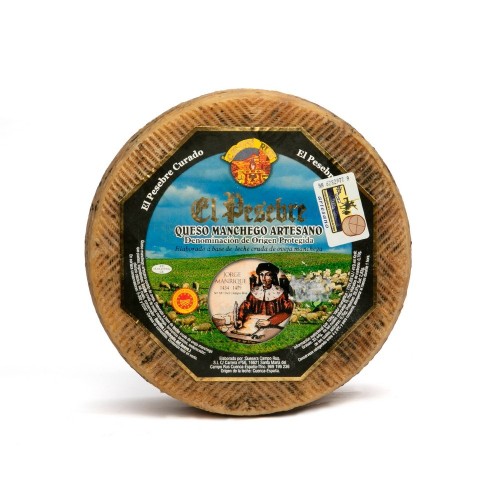 Queso curado manchego artesano Campo Rus